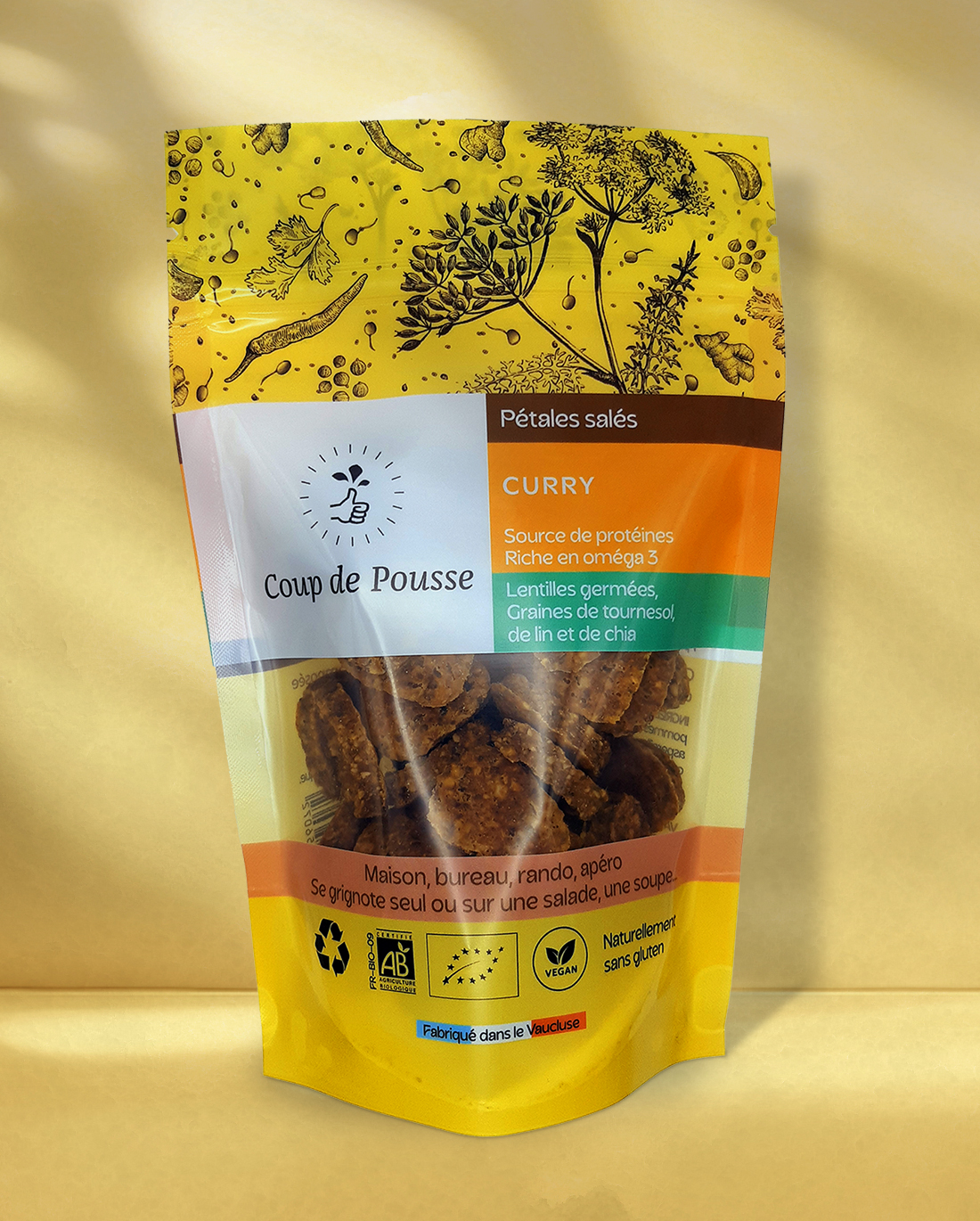 Pack biscuits salés Coup de Pousse aye Cumin