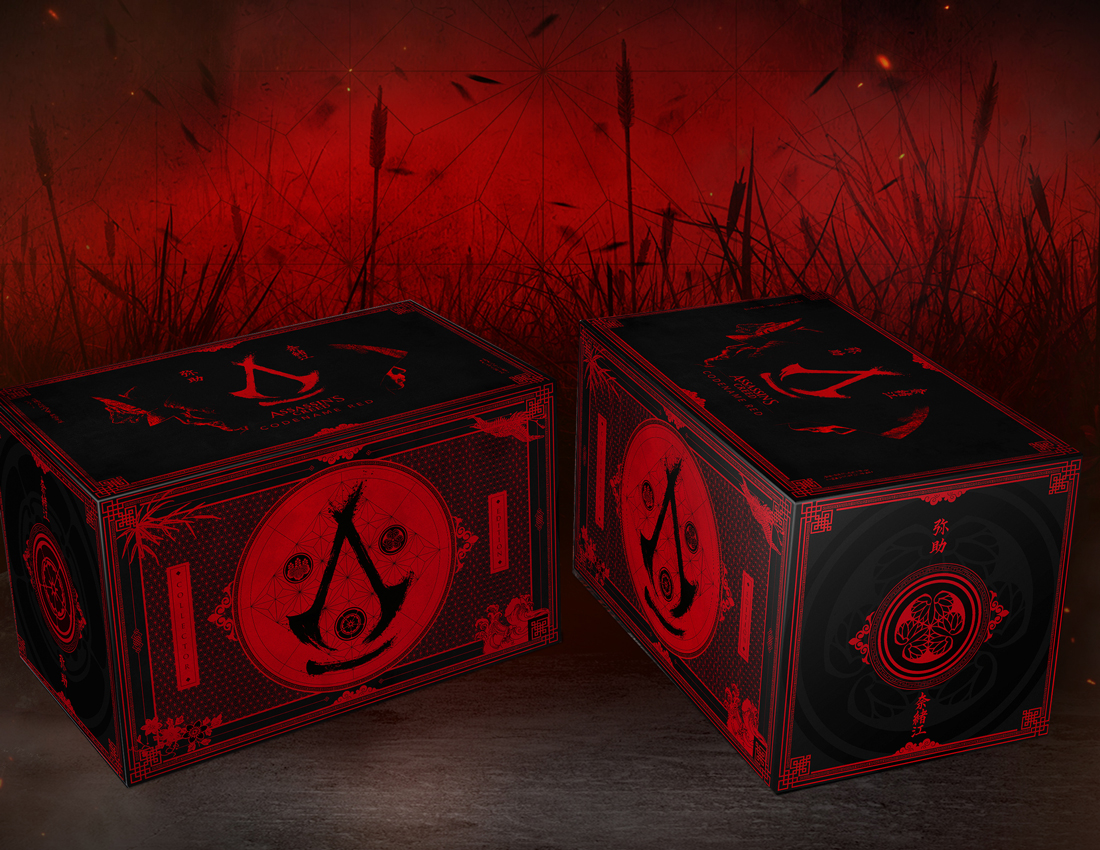 Boite collector (non retenue) pour le jeu Assassin's Creed Shadows