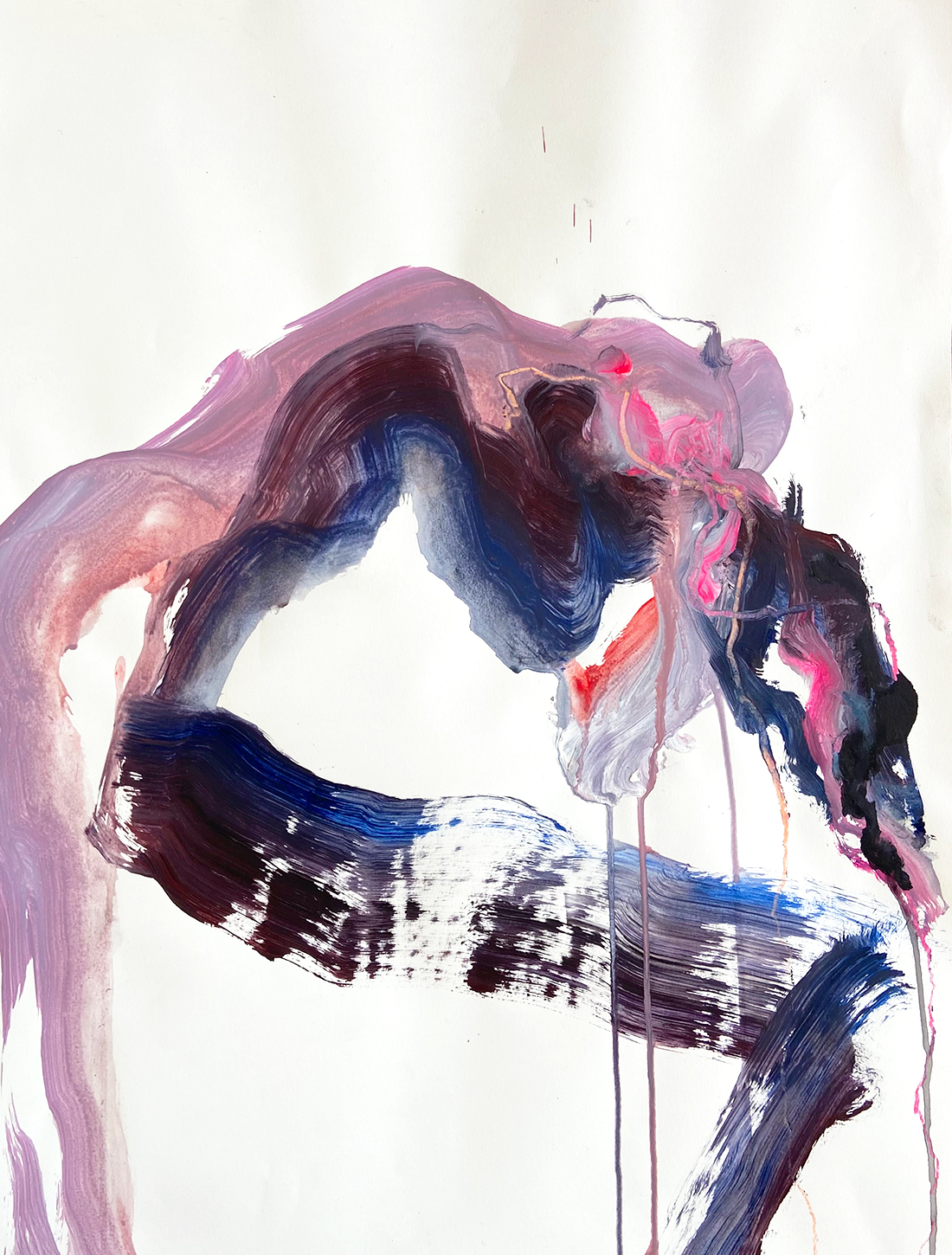 ludoheurtaut - peinture, 50x65 cm, acryliques - 2025