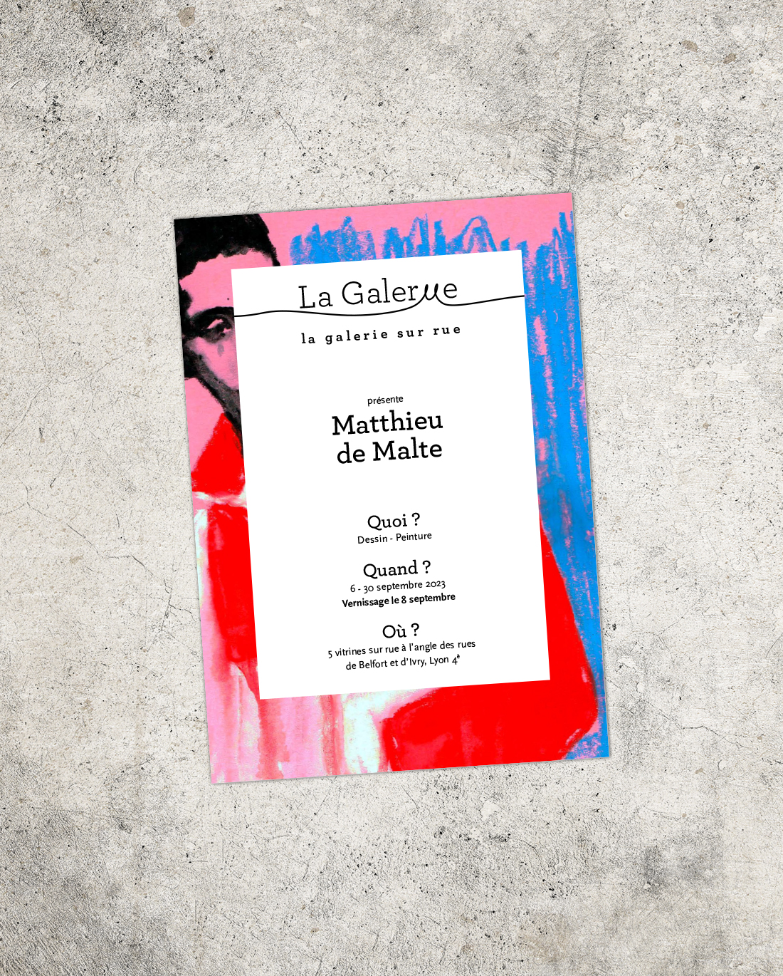 Conception du dossier de presse de La Galerue